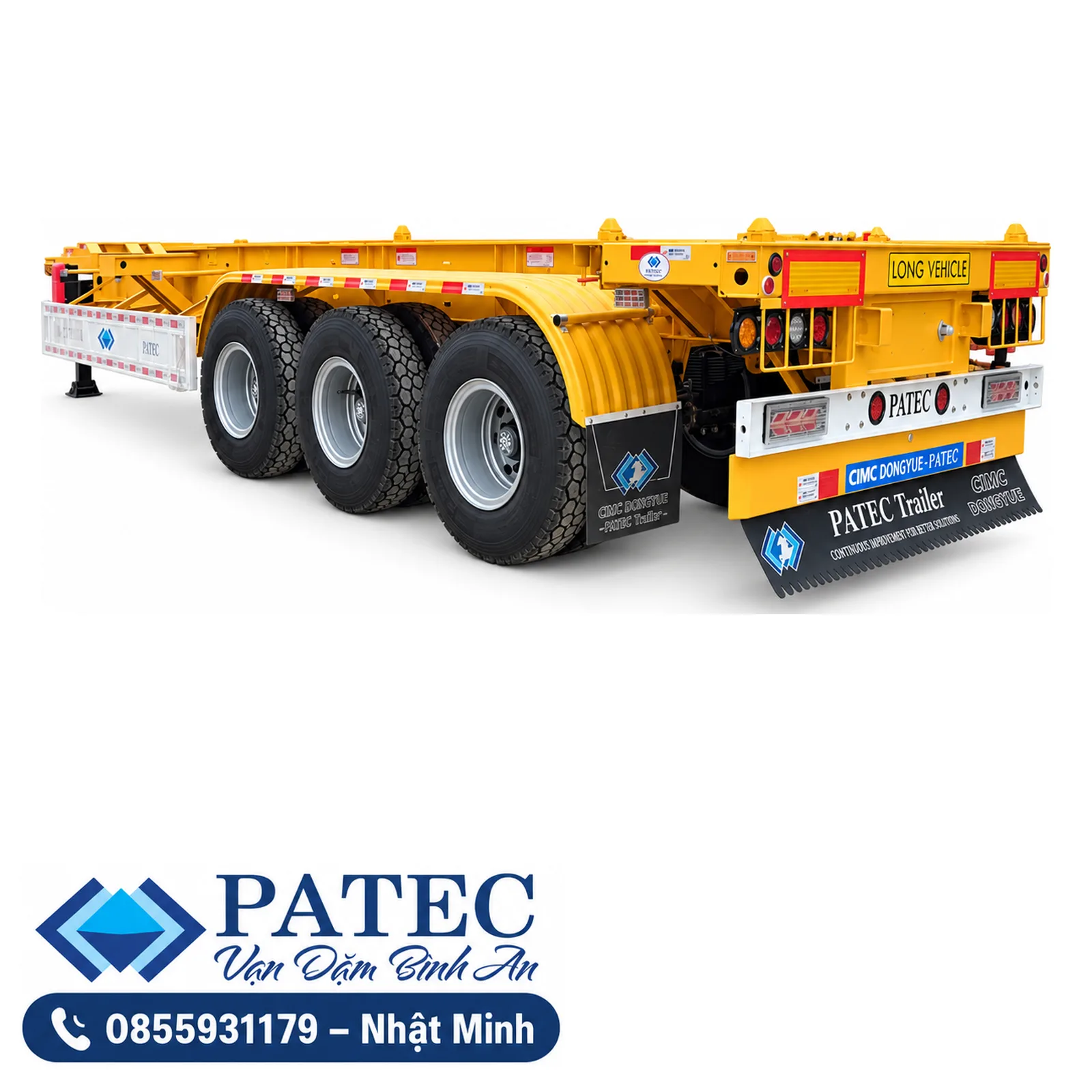 Moóc cổ cò 45 feet XINHONGDONG – CIMC – ảnh minh họa 2