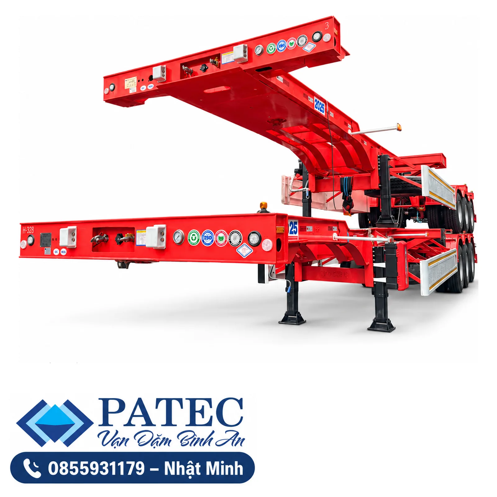Moóc cổ cò 45 feet XINHONGDONG – CIMC – ảnh minh họa 1