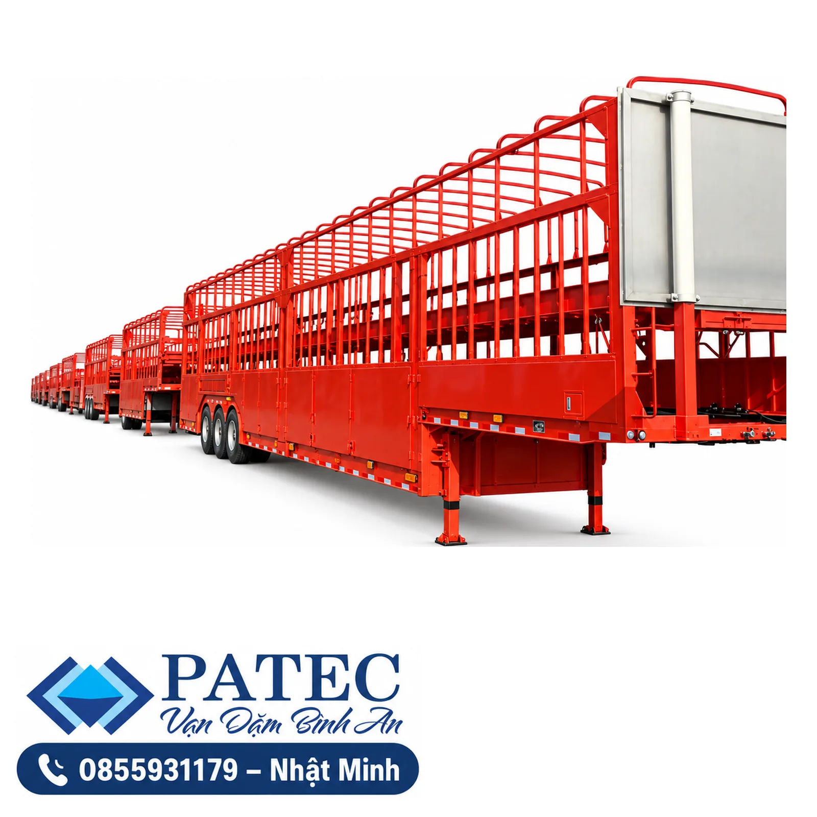 Moóc chở ô tô 2 tầng THT – XINHONGDONG – ảnh minh họa 1