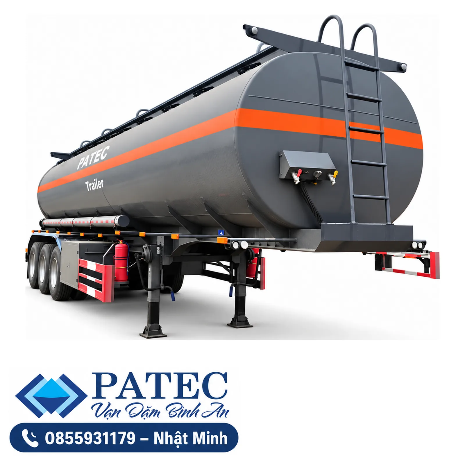 Moóc xi téc chở axit acetic CHUFENG 28 m³ – ảnh minh họa 1
